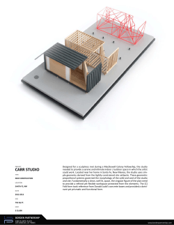 carr studio project profile PDF