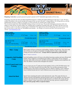 Mini &ndash; Camp Competitive Ball Handling Camp Travel Team/Grade