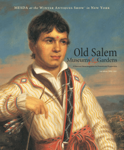 MESDA at the Winter Antiques Show&trade; in New York