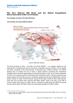 Sahel and Sub-Saharan Africa