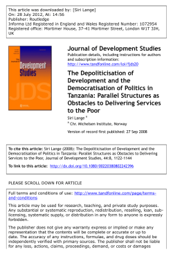 this publication - Chr. Michelsen Institute