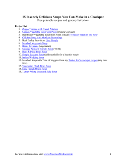 15 Insanely Delicious Soups You Can Make in a Crockpot