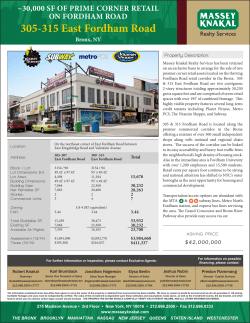 305-315 East Fordham Road