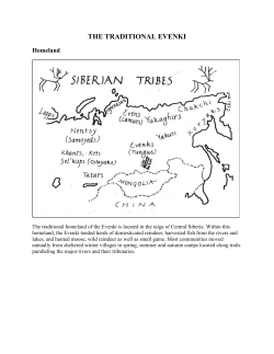 The Traditional Evenki