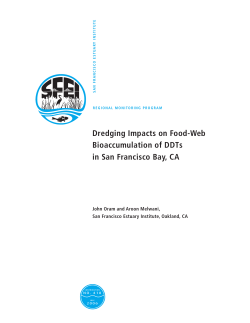 Dredging Impacts on Food-Web Bioaccumulation