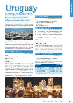 Interesting cities, beautiful beaches - Travel Brochures