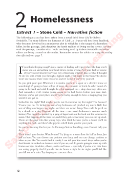 Extract 1– Stone Cold