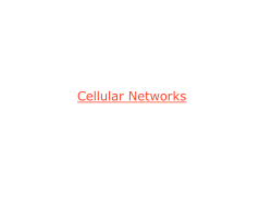 Cellular Networks