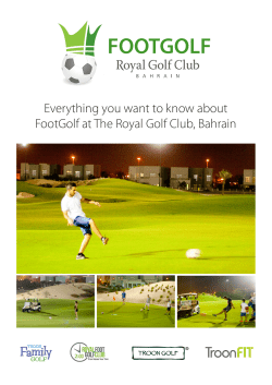 footgolf - The Royal Golf Club
