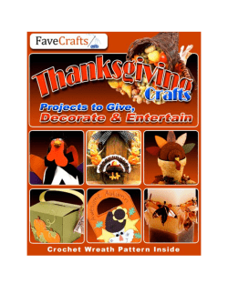 Thanksgiving Crafts eBook