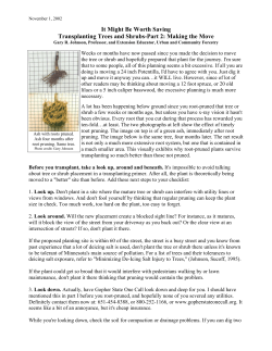 Making the Move - News from myminnesotawoods.org