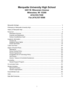 Marquette University High School