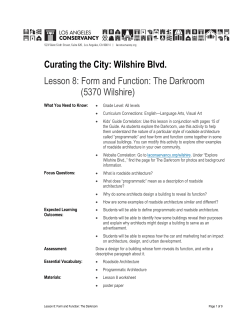 Form and Function: The Darkroom