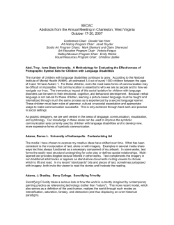 2007 Abstracts