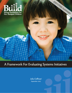 Build Initiative - Executive Summary.indd
