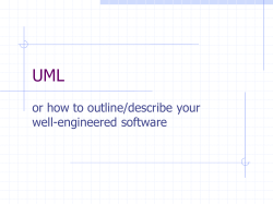 Class Notes Part 3 (UML Class Diagrams)