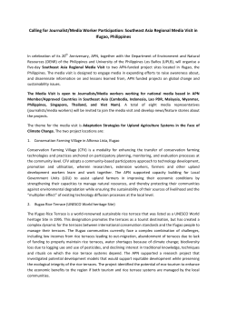 Calling for Journalist/Media Worker Participation: Southeast Asia