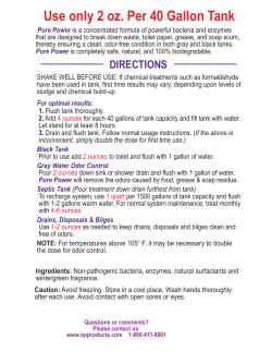 Use only 2 oz. Per 40 Gallon Tank