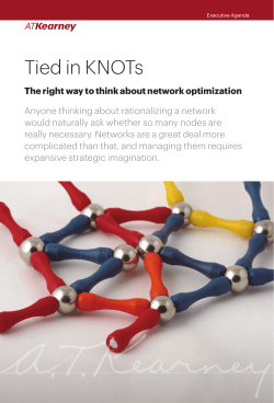 Tied in KNOTs - A.T. Kearney