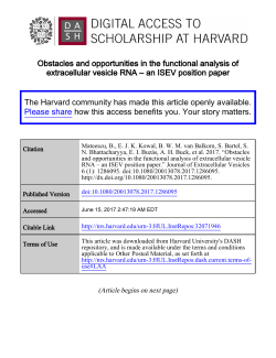 Full Text - Digital Access to Scholarship at Harvard