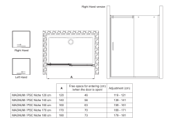 MAGNUM / PSC Niche 160 cm 160 MAGNUM / PSC Niche 120 cm