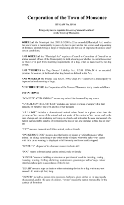 Animal Control #05-16