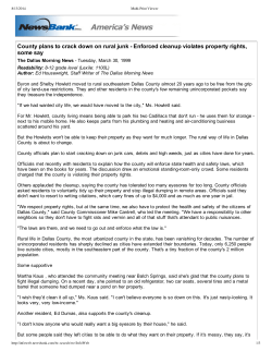 1999-03-30 - DMN - County plans to crack down