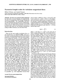 Dynamical length scales for turbulent magnetized flows