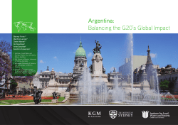 Argentina - Charles Sturt University