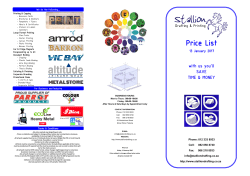Price List
