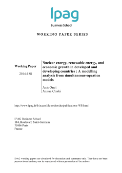 Nuclear energy, renewable energy, and economic growth in
