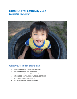 FREE EarthPLAY Tool Kit