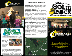 rossroads - Crossroads Christian Camp