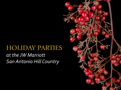 at the JW Marriott San Antonio Hill Country