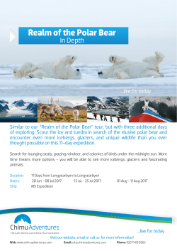 Realm of the Polar Bear