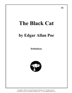 The Black Cat - EnglishwithMrsM