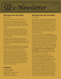 December 2011 - International Viola Society