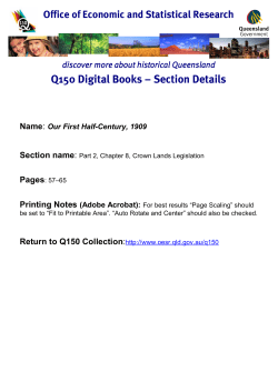 Our First Half-Century, 1909 - Part 2 Chapter 8