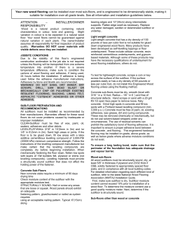 Engineered Installation Instructions 1014