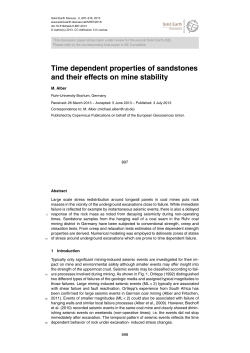 Printer-friendly Version - Solid Earth Discussions
