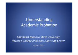 Probation Power Point Presentation