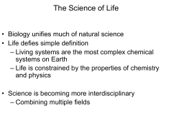 The Science of Life