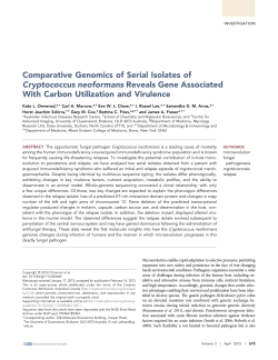 Full Text  - Genes | Genomes | Genetics