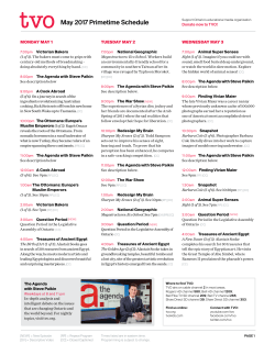 the May TV Guide