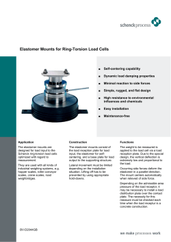 Elastomer Mounts for Ring