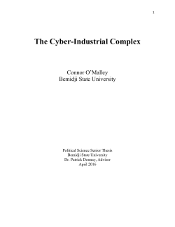 The Cyber-Industrial Complex