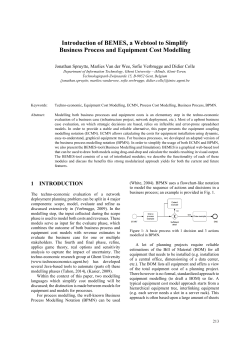 Introduction of BEMES, a Webtool to Simplify