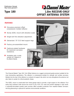 Antenne parabolique 180 Cm
