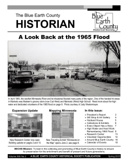 historian - Blue Earth County Historical Society