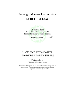 - Antonin Scalia Law School